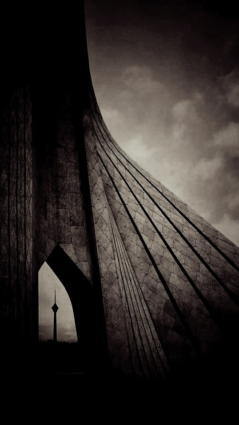 sky, black壁纸