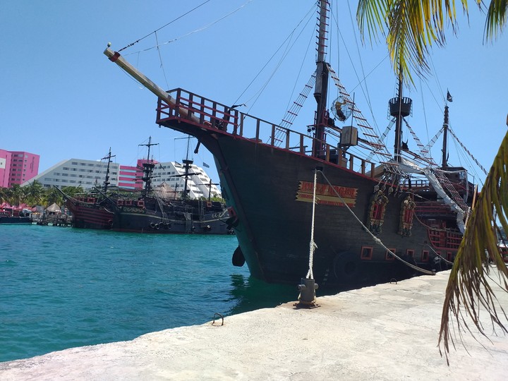 linda y calurosa tarde en Can cun