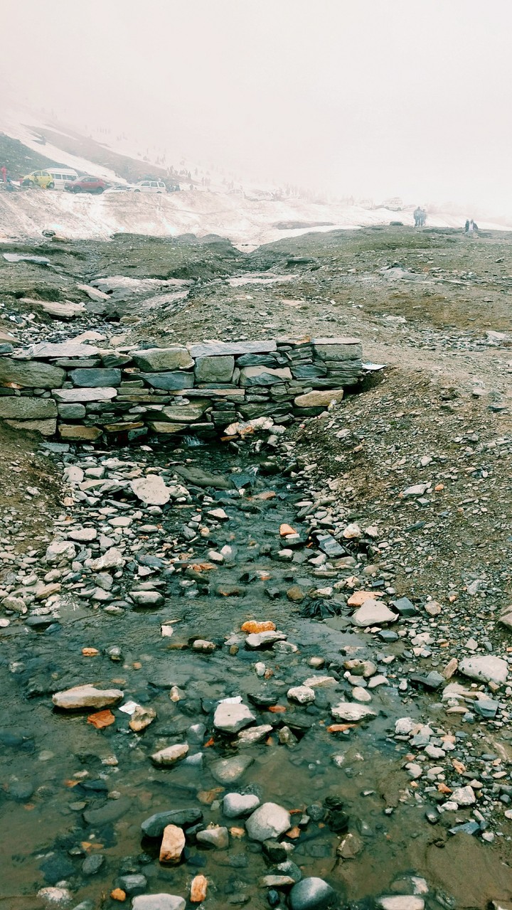 melting snow