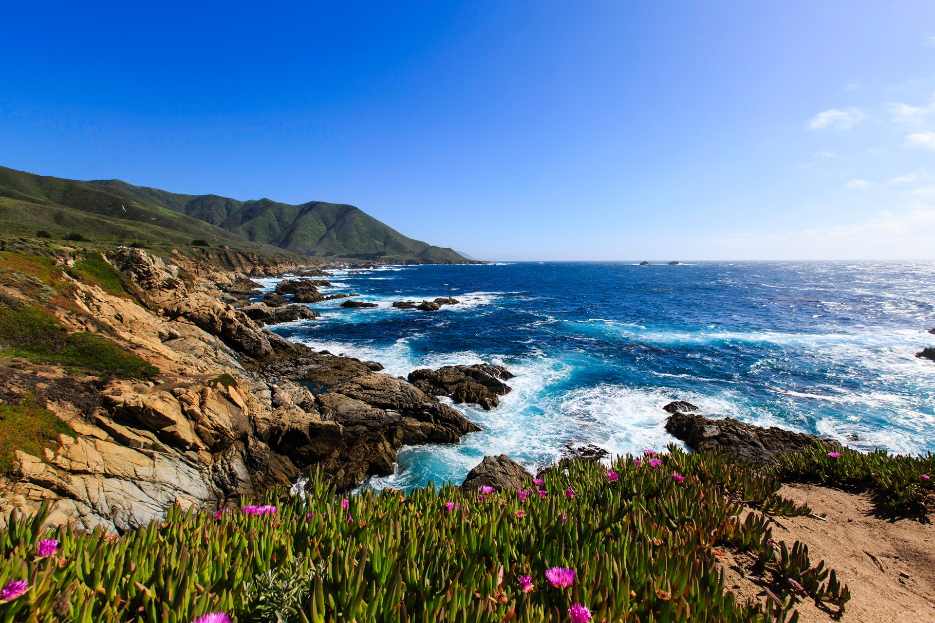 ocean and cliff