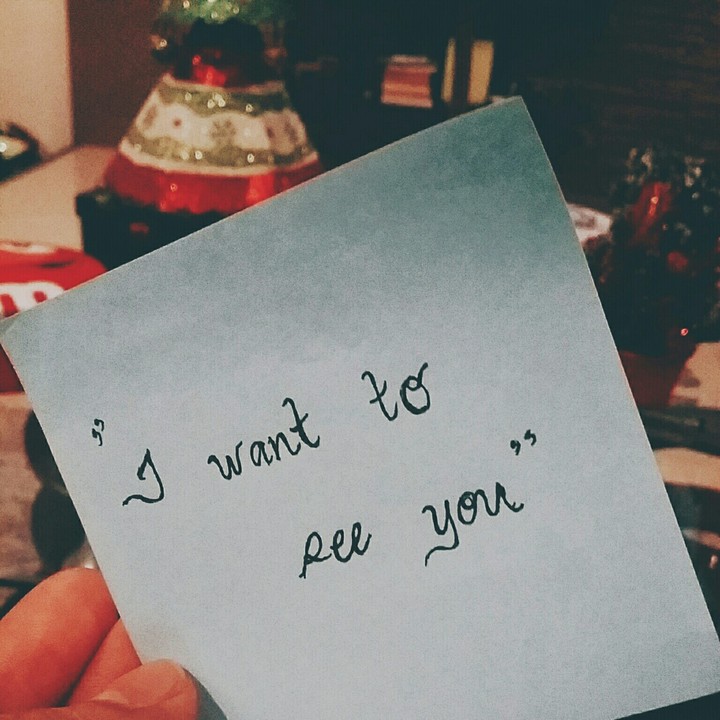 I miss you