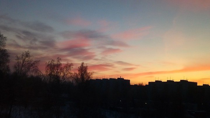 Перелив небесных красок