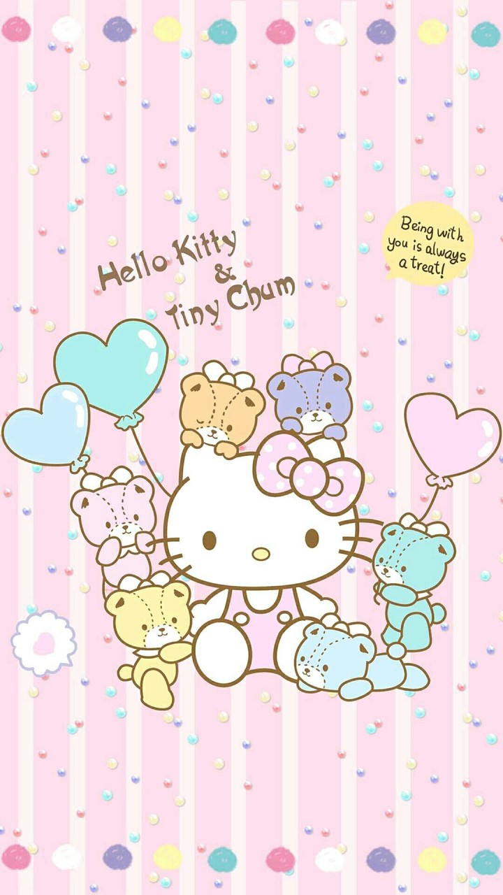 hello kitty and tiny chum