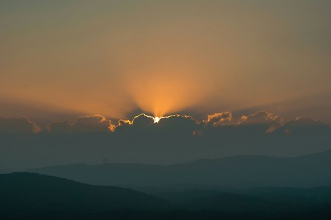 sun set