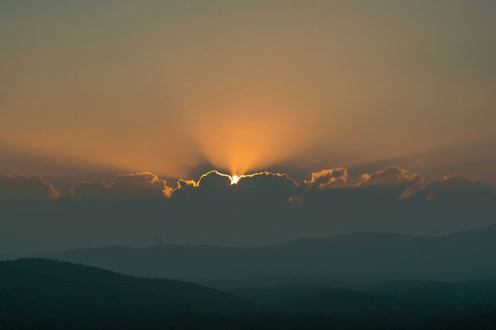 sun set