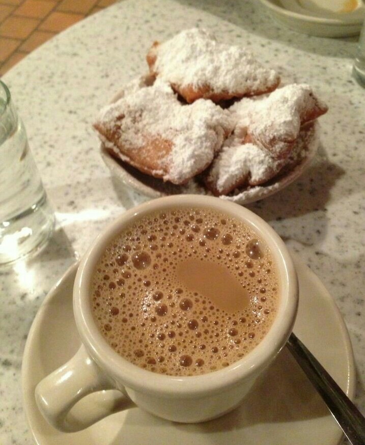 Milk and coffee