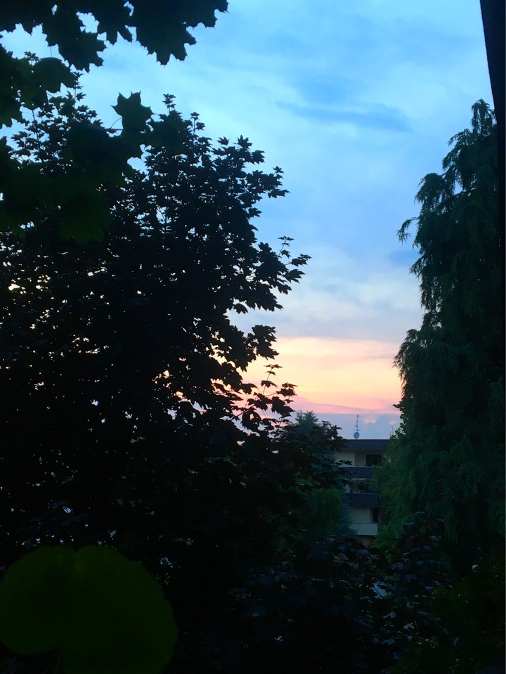 Sunset..