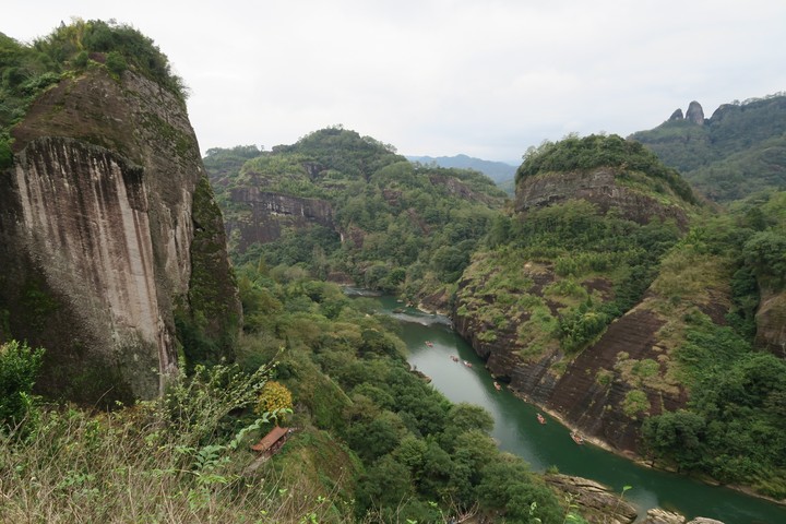 Bamboo raft river tour