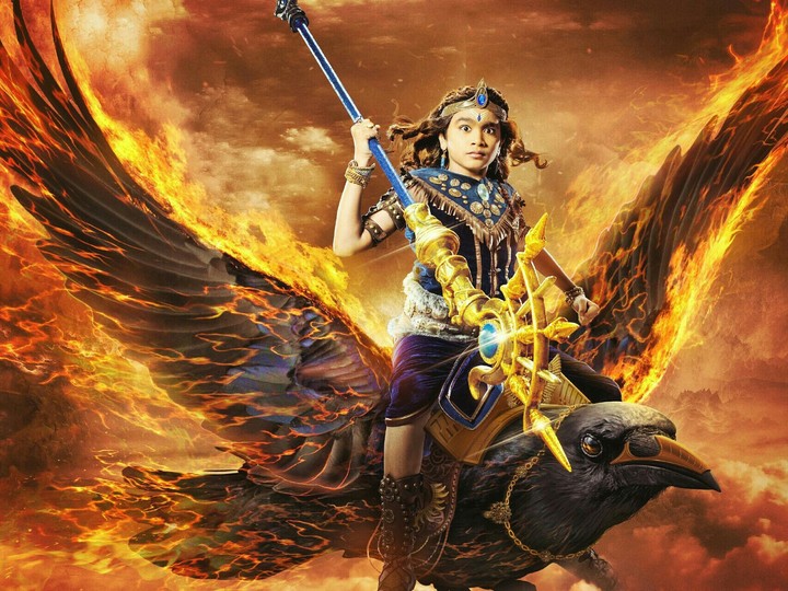 Shani and his vehicle..... Crow.....