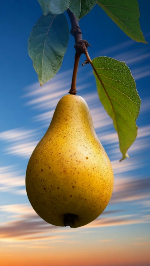 Pear, Yellow वॉलपेपर