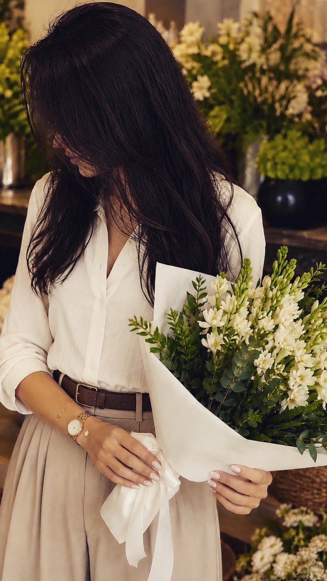 tapety floristry, jasmine