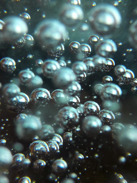 bubbles rain