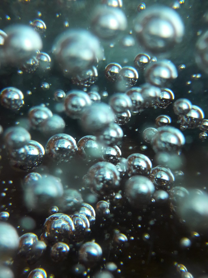 bubbles rain