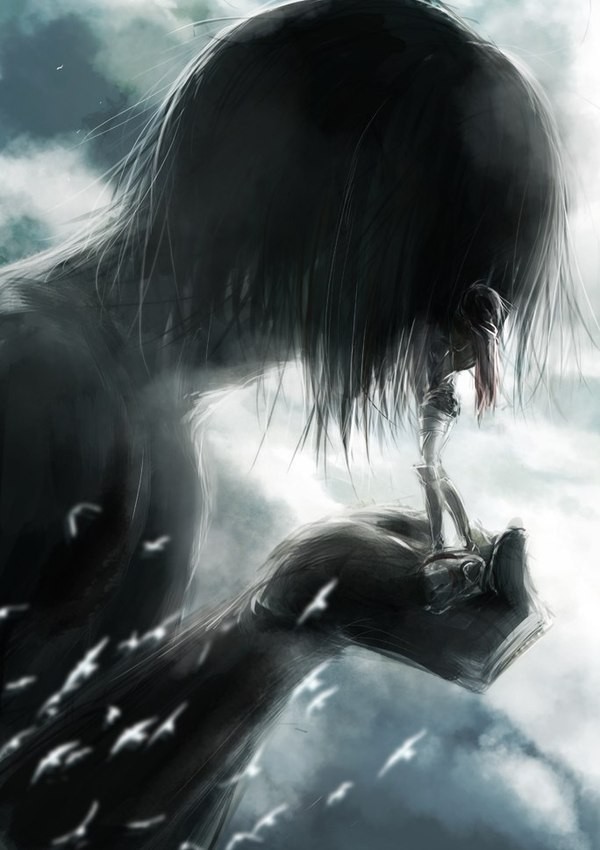 Eren and Mikasa
