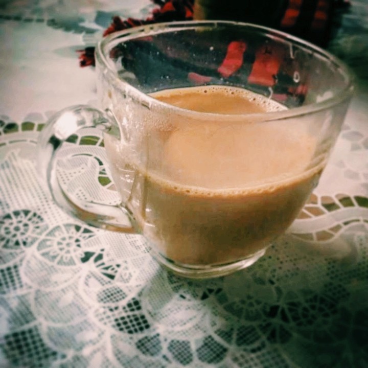But first, tea!