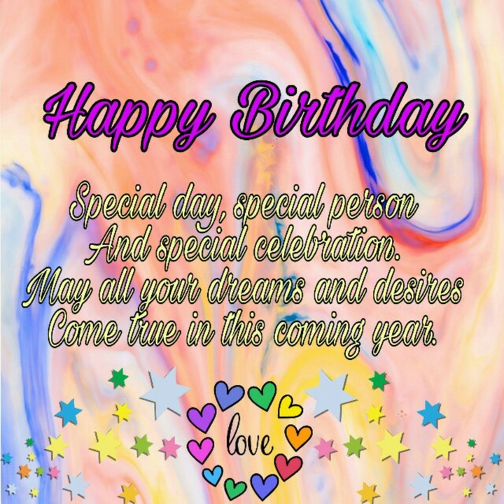 Birthday wishes