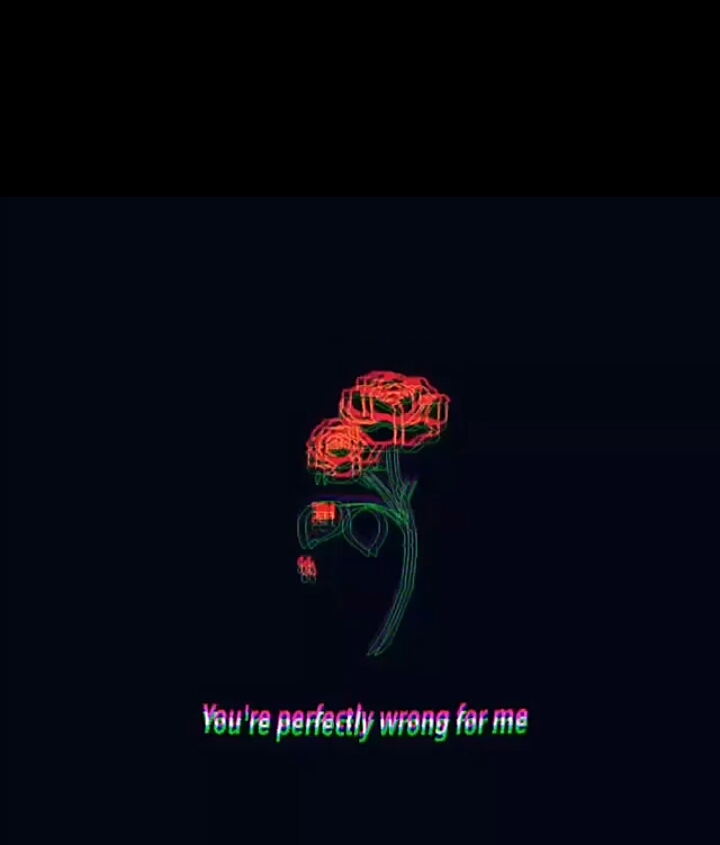 you're perfectly wrong for me