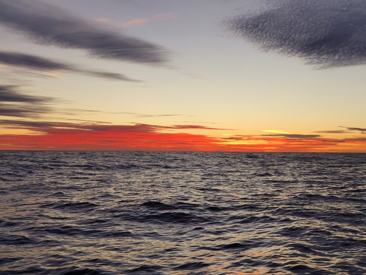 red sky