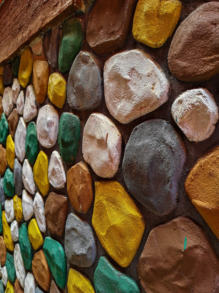 A just colored stone