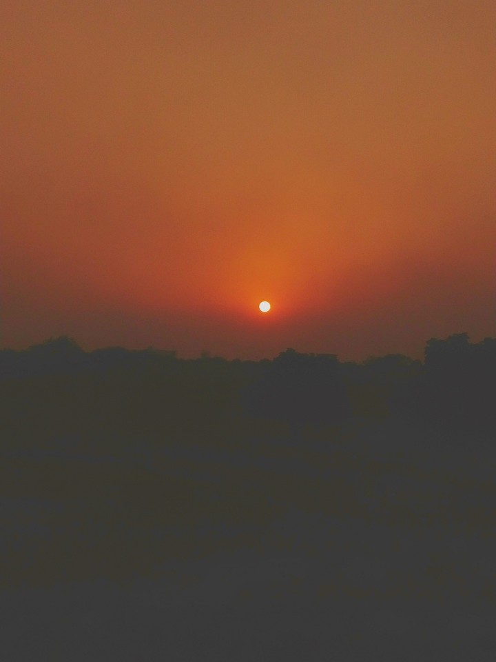 Sunset, horizon