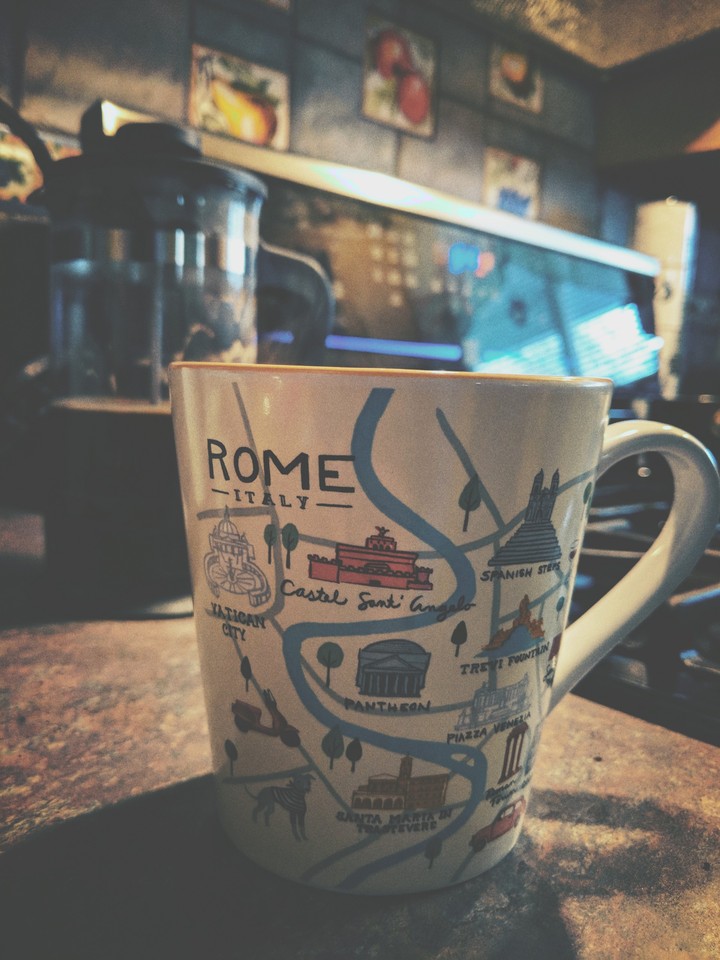 Still in Rome even at home