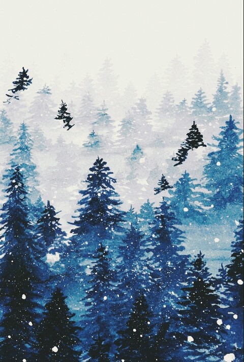 зима