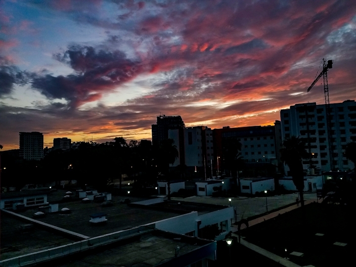 the sky is a work of art