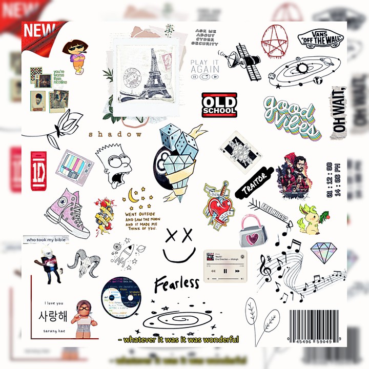 my 2 wallpaper idk if it's doodle?