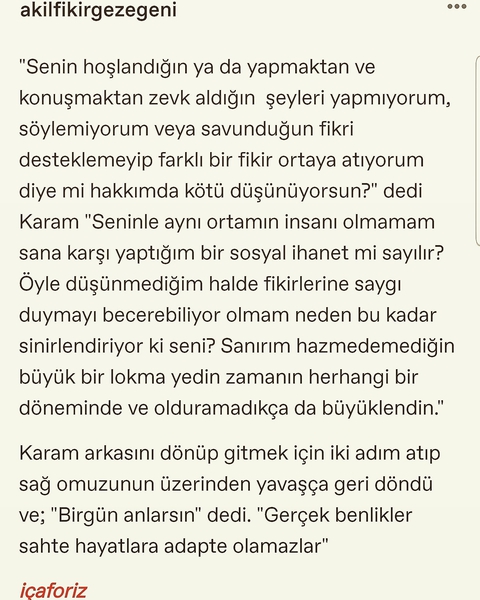 düşünceler