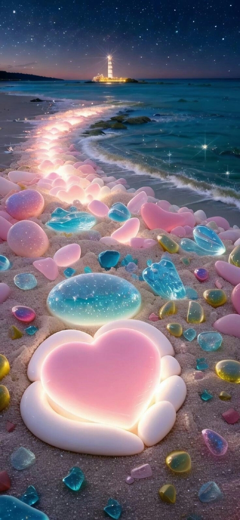 шпалери pebble, love