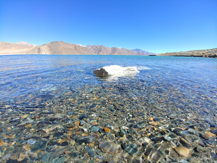 Pangong lake, Leh, India.