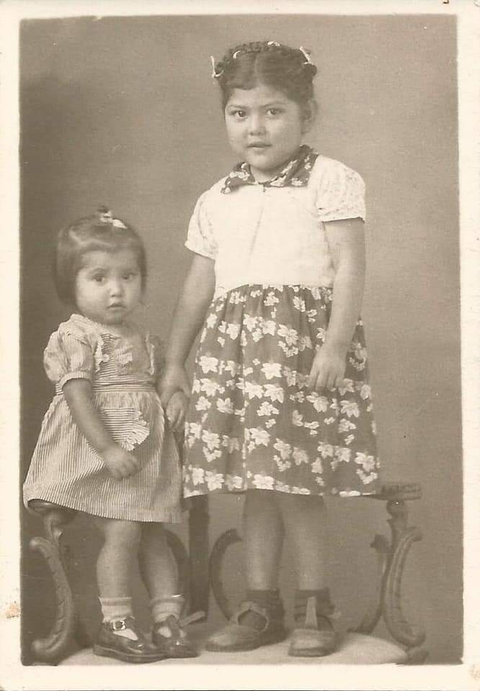 niñas originarias de Sayula Jalisco, del siglo pasado