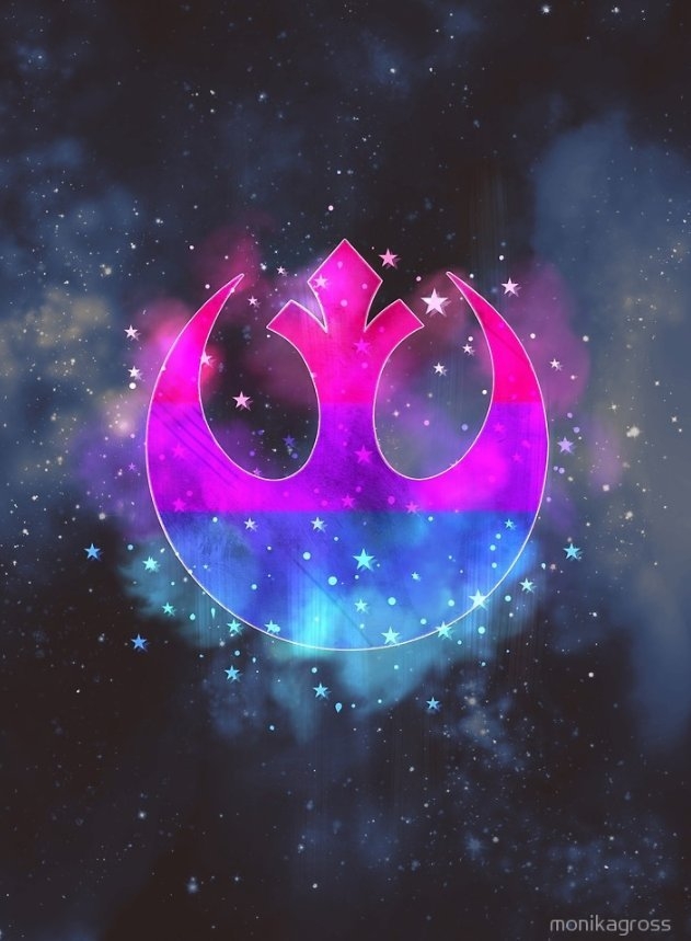 bisexual pride rebel design