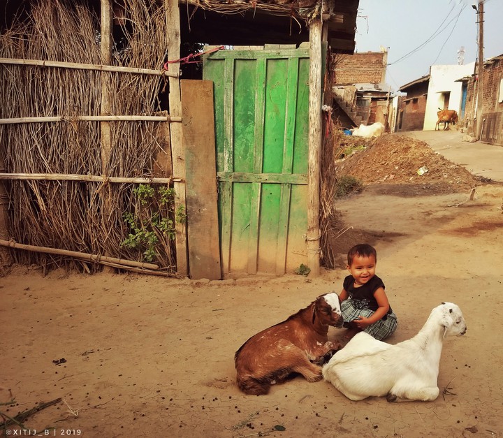 Village scene