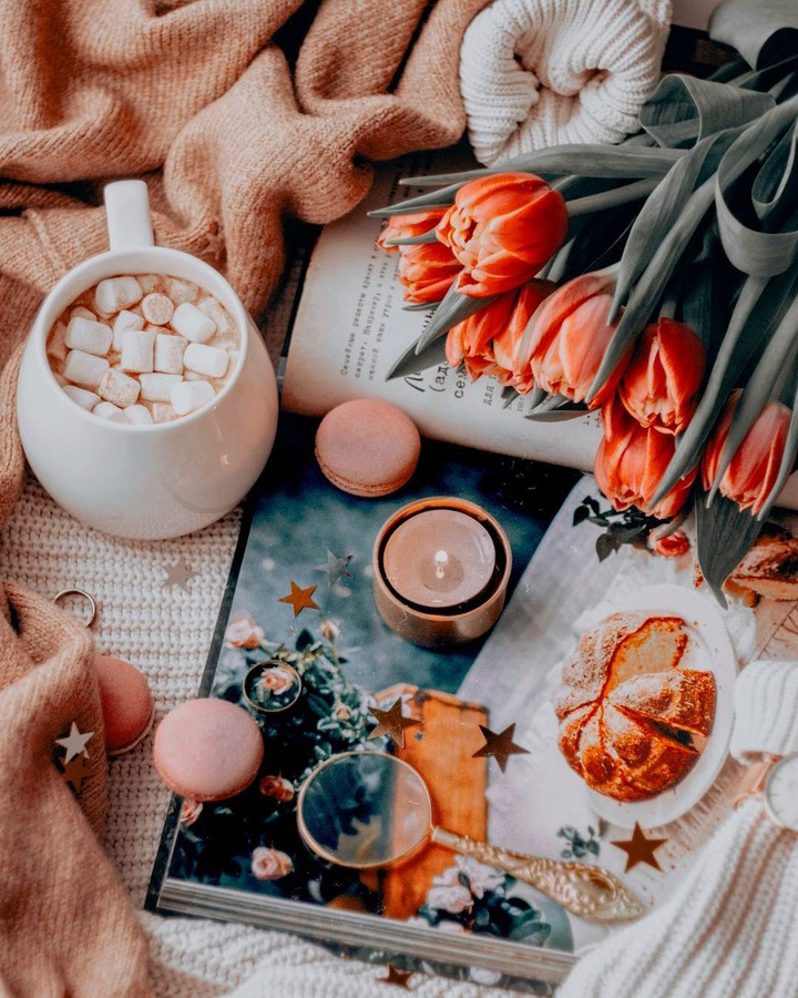 tulips and marshmallows