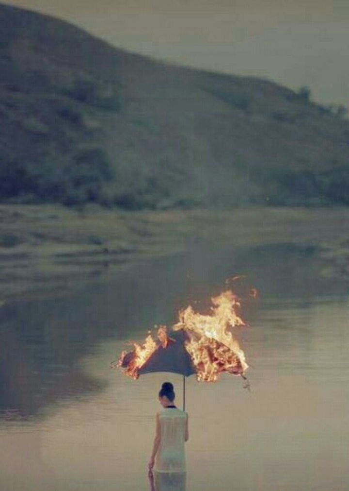 On fire
