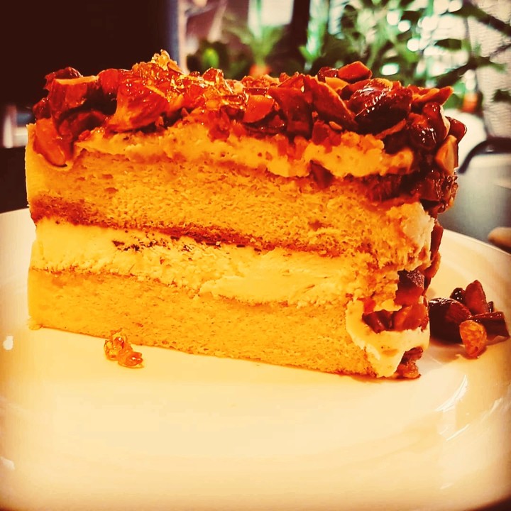 walnut cake.