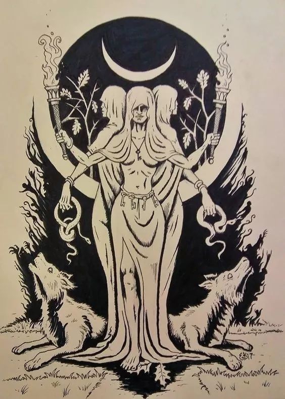 triple moon goddess