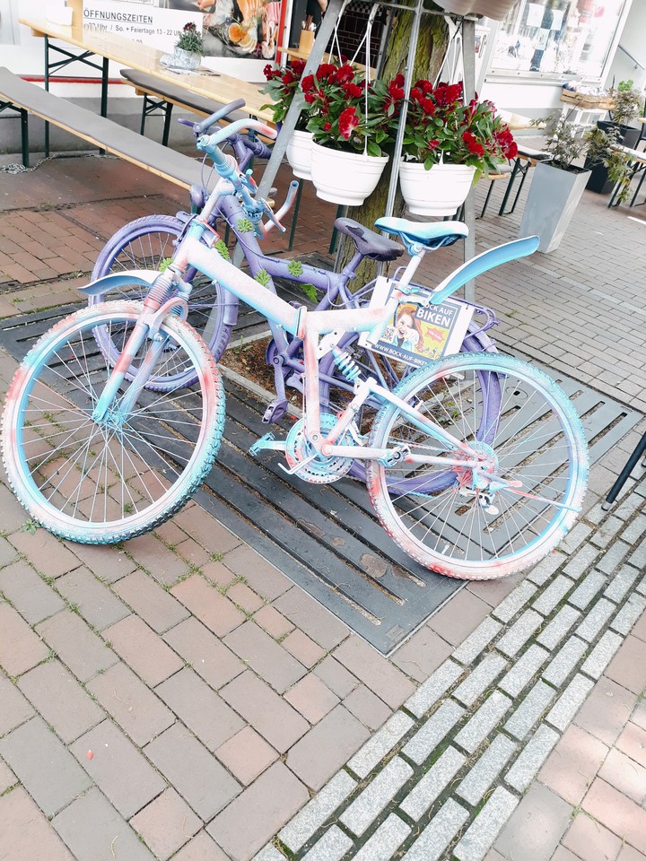 bunte Drahtesel