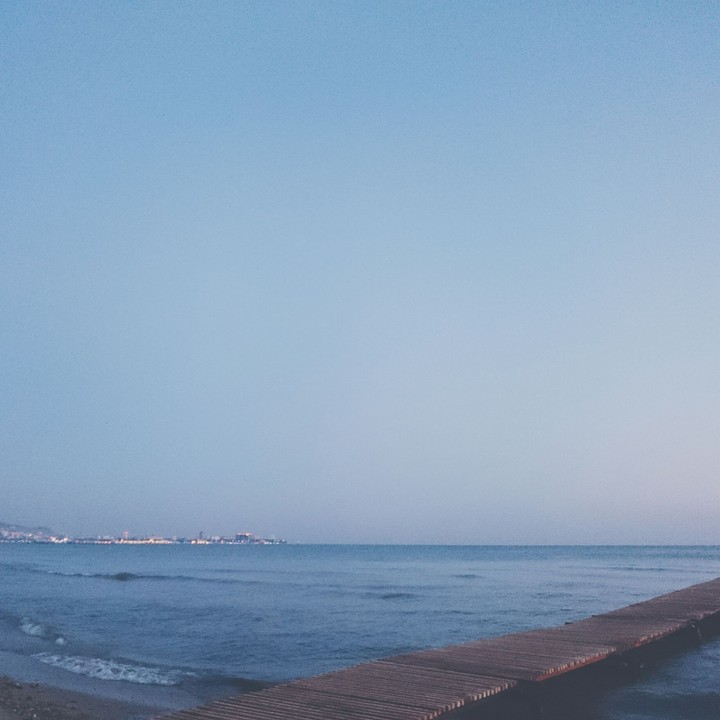 Evening sea