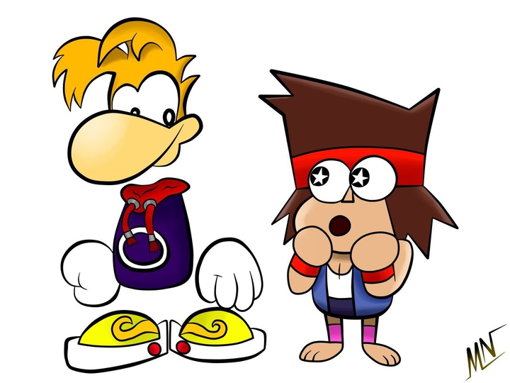 Ko meets Rayman!