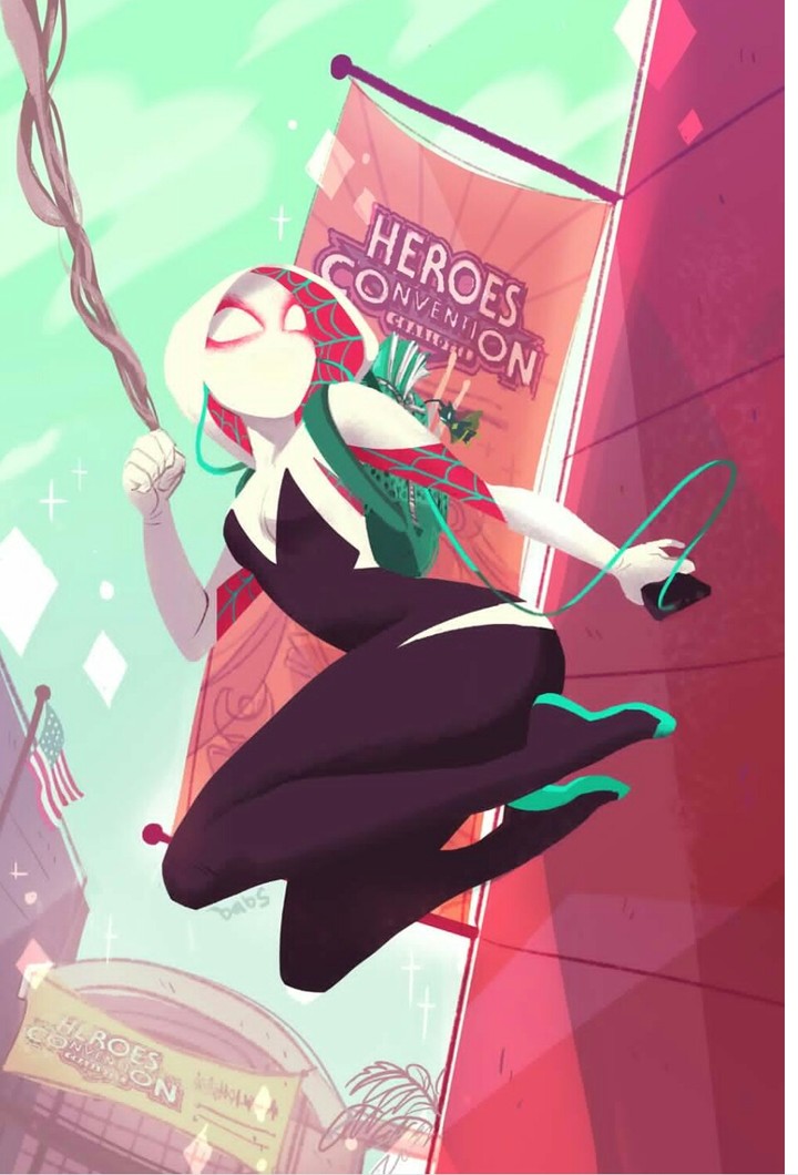 spider gwen on the move! !