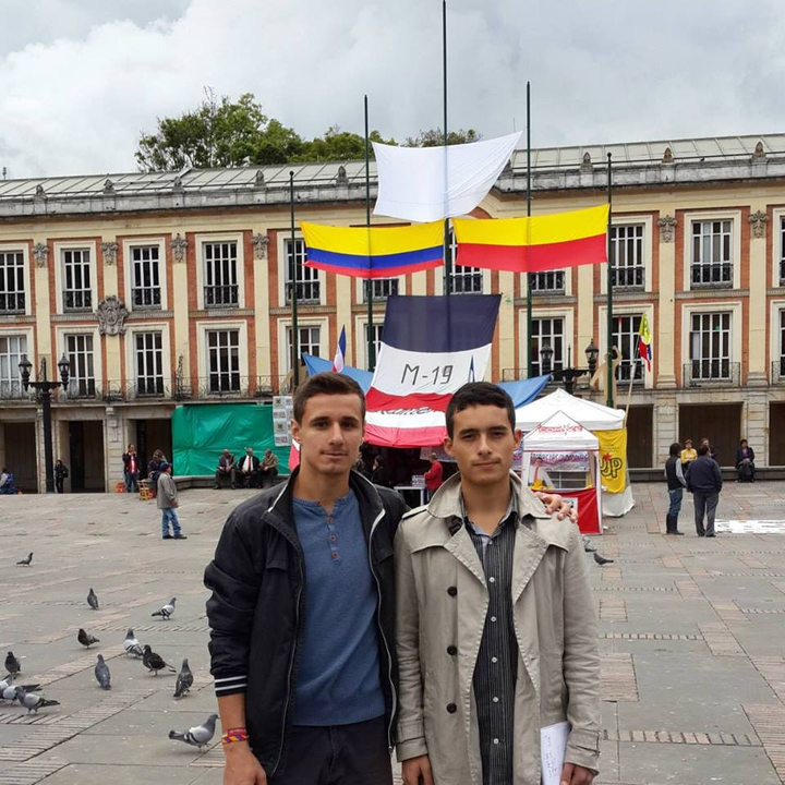 La plaza de Simon bolivar