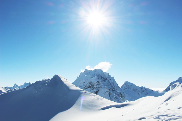 mountains.