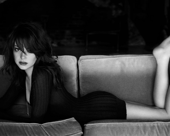 Emma Stone Sensual Shoot