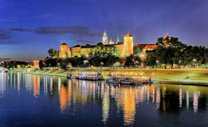 Wawel Castle in Krakow, Poland