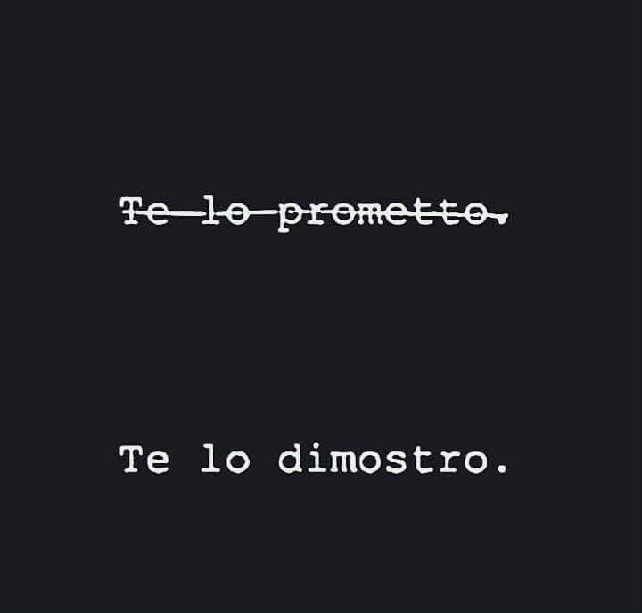 Meno parole più fatti