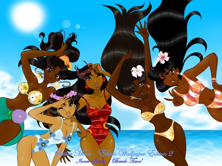 Black anime
