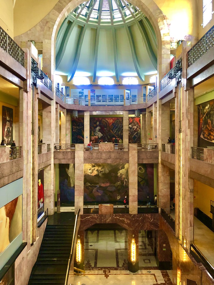Palacio de Bellas Artes, interior