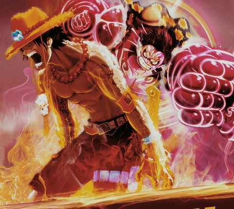 luffy and ace